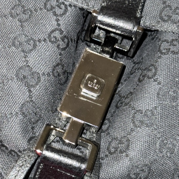 Gucci signature GG large Jackie backpack rucksack travel bag school bag - Picture 3 of 16